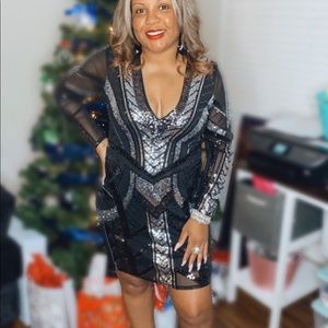 Express Sequin dress